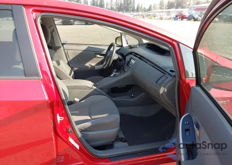 2011 Toyota Prius Three from USA, damaged, VIN JTDKN3DUXB1430186